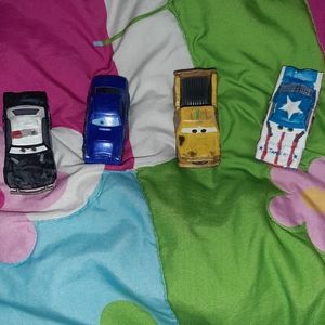 A bundle of 4 cars from the movie